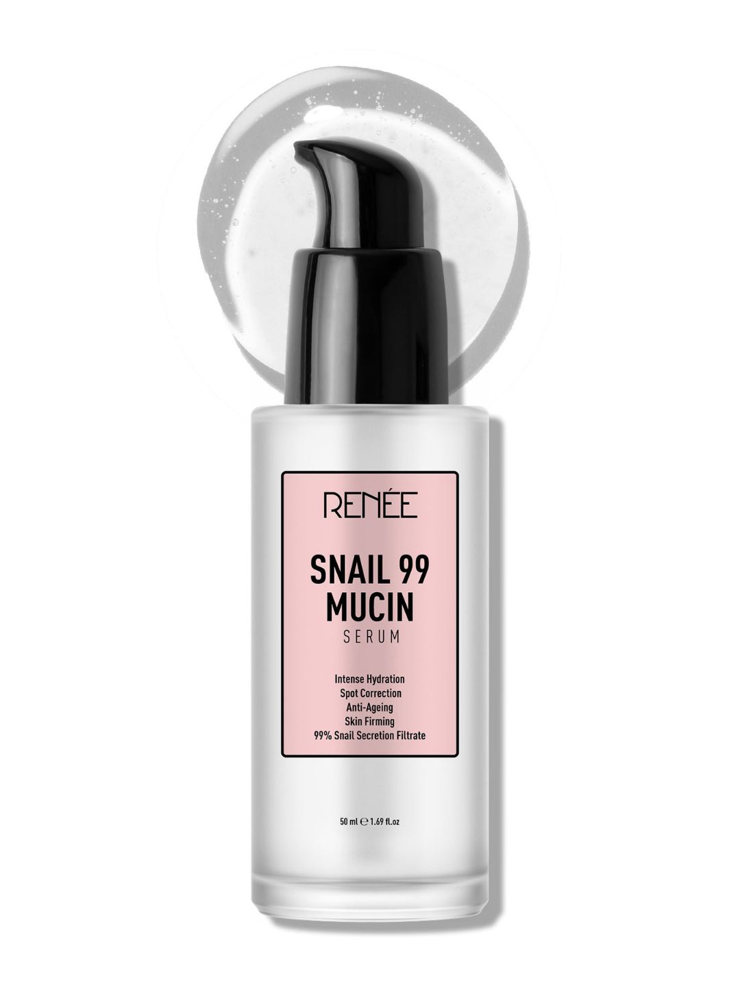 

Renee Snail 99 Mucin Serum For Intense Hydration - 50ml, Transparent