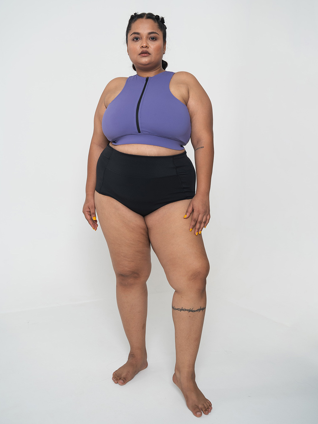 

SPIRIT ANIMAL Non-Wired Seamless Removable Padding Workout Bra With All Day Comfort, Blue