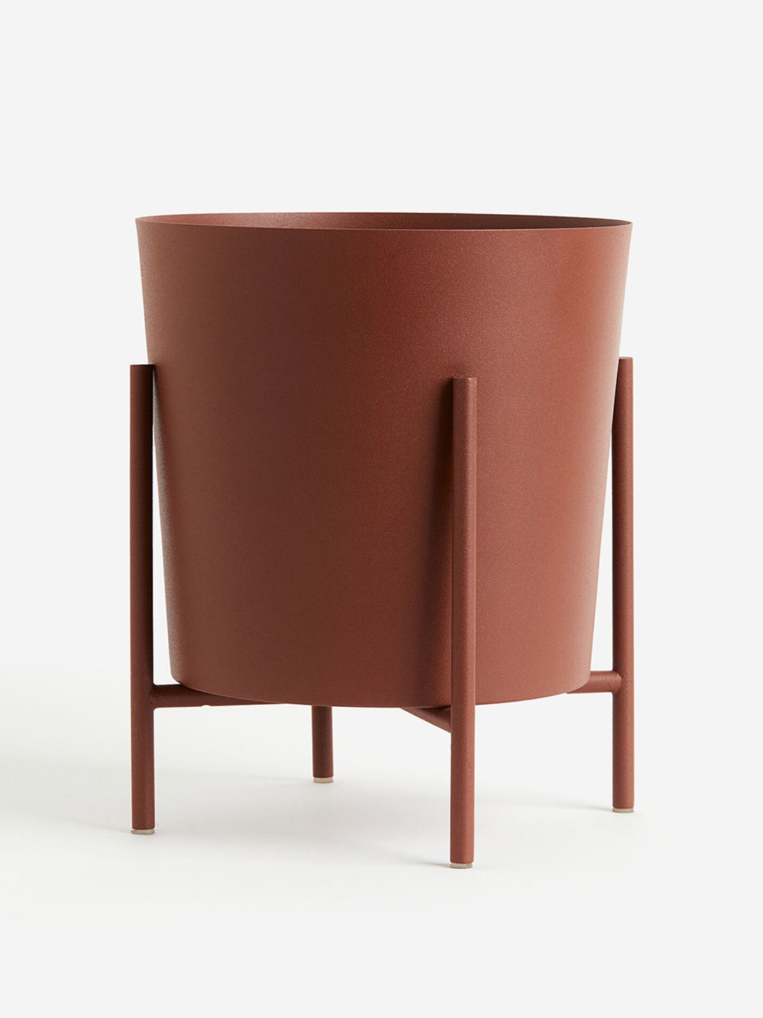 

H&M Brown Large Plant Pot On A Stand