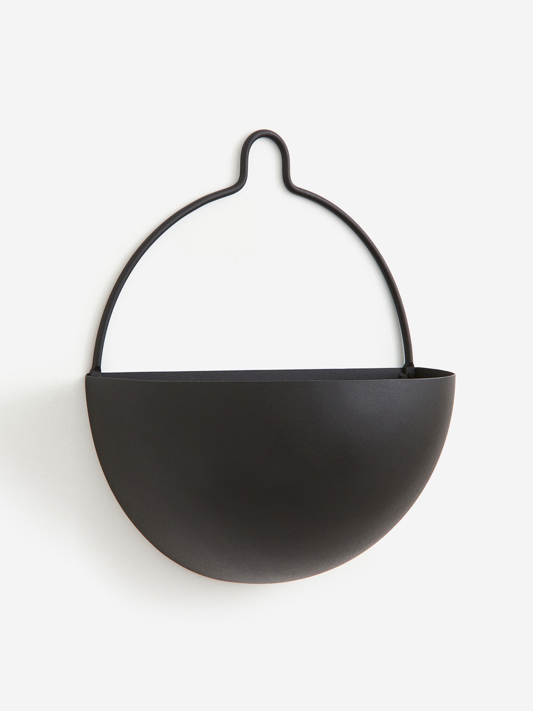 

H&M Black Metal Wall Plant Pot