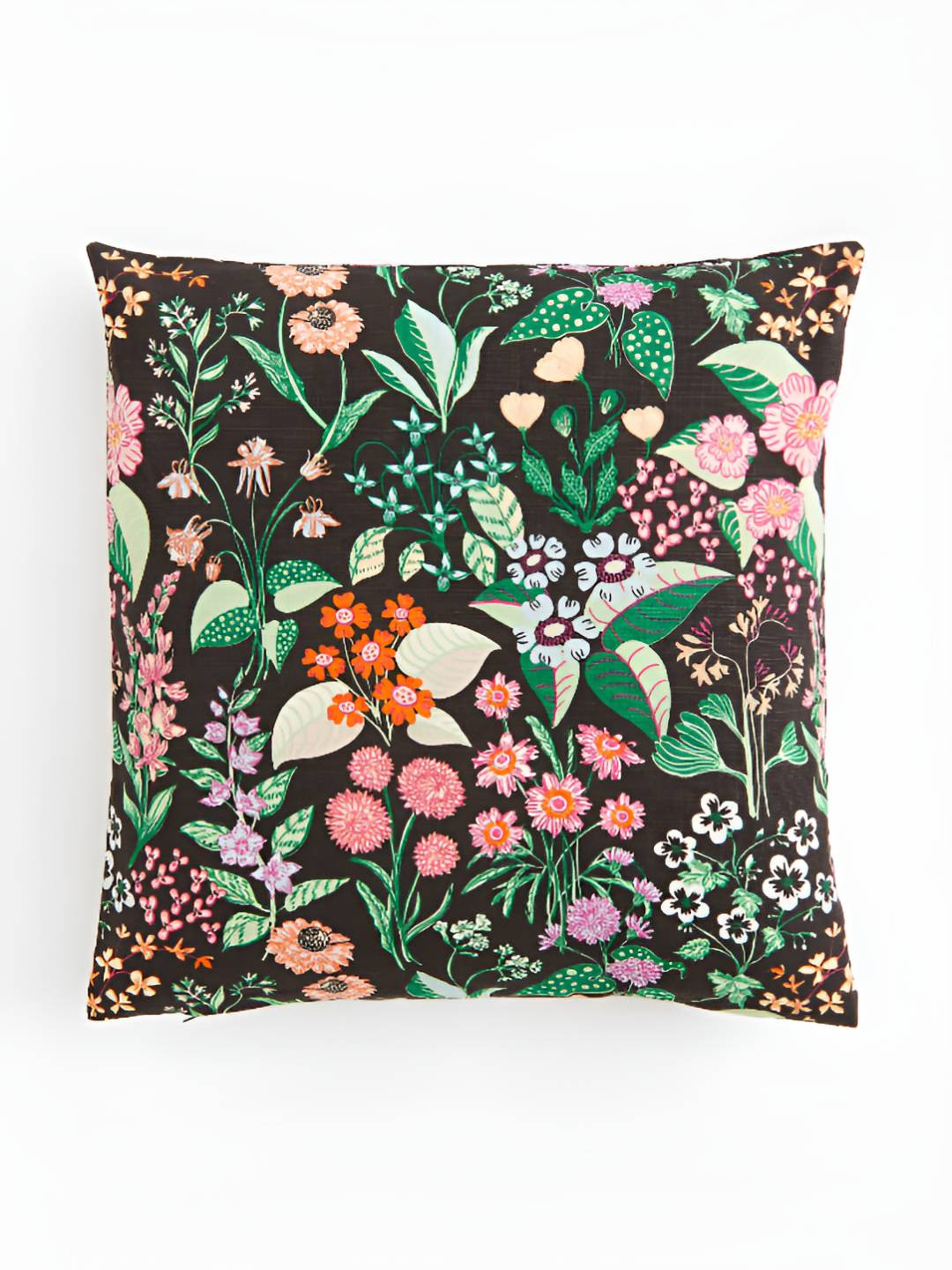 

H&M Grey & Green Pure Cotton Patterned Cushion Cover