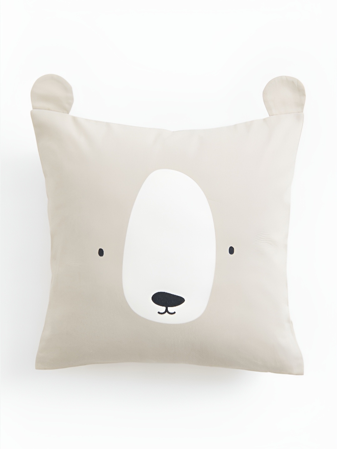 

H&M Beige Cotton Cushion Cover