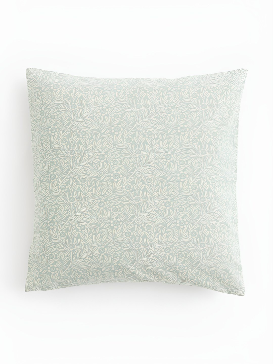 

H&M Green & White Patterned Cushion Cover