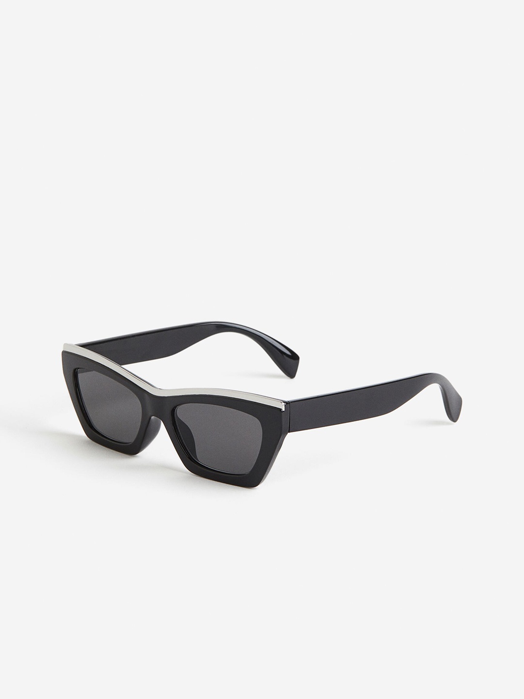 

H&M Women Metal-Trim Sunglasses, Black