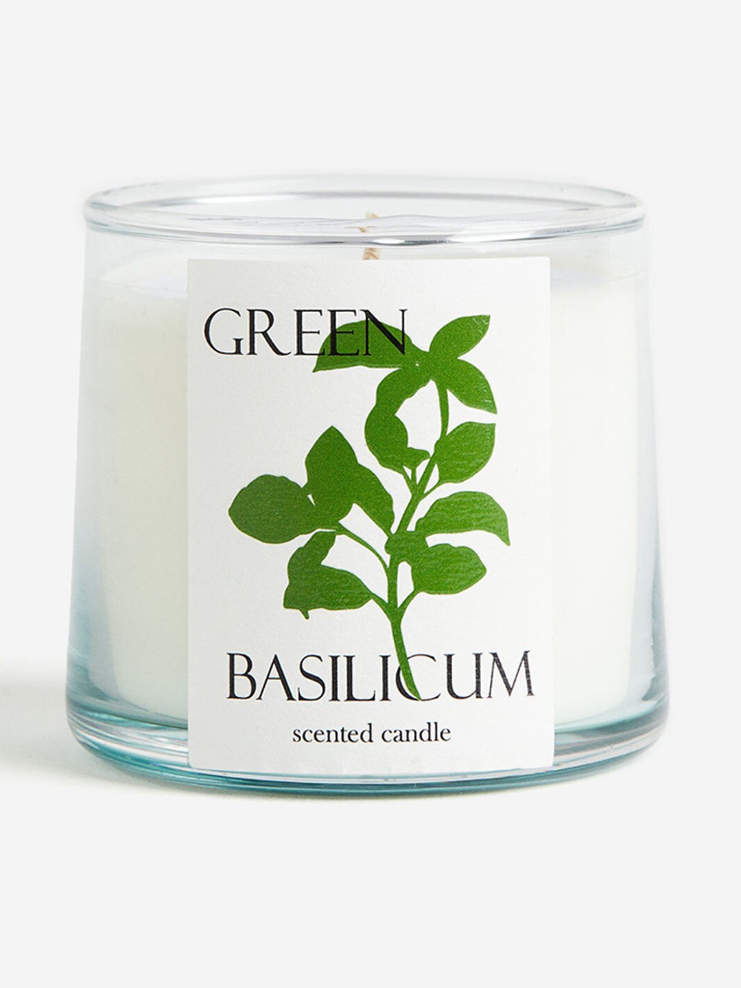 

H&M Green Scented Candle in Glass Holder