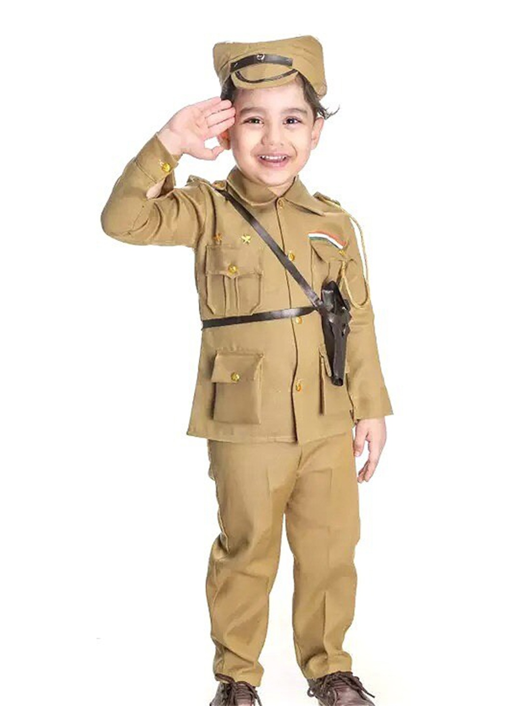 

BAESD Boys T-shirt with Trousers, Khaki