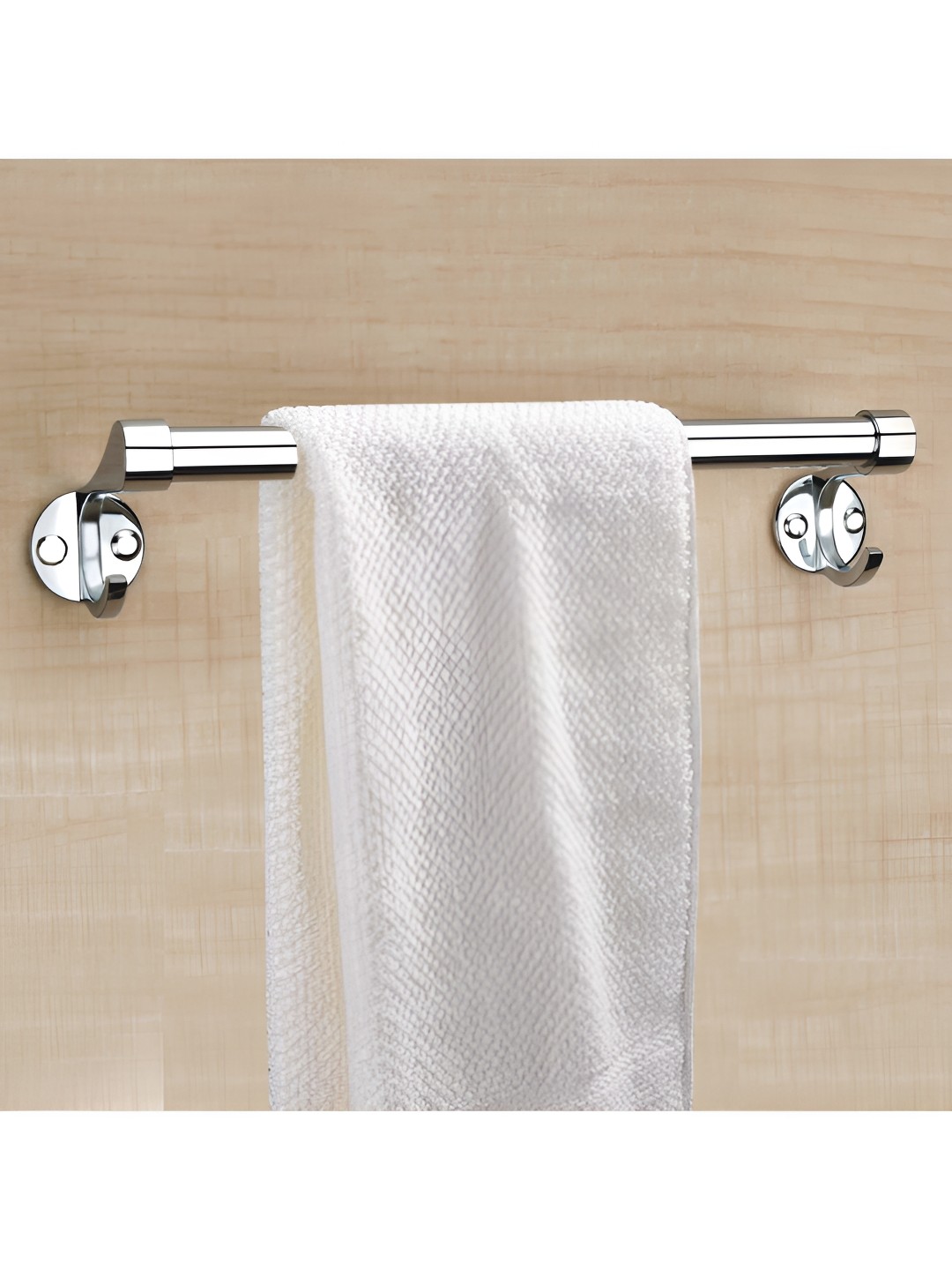

Plantex Silver-Toned Stainless Steel Towel Holder