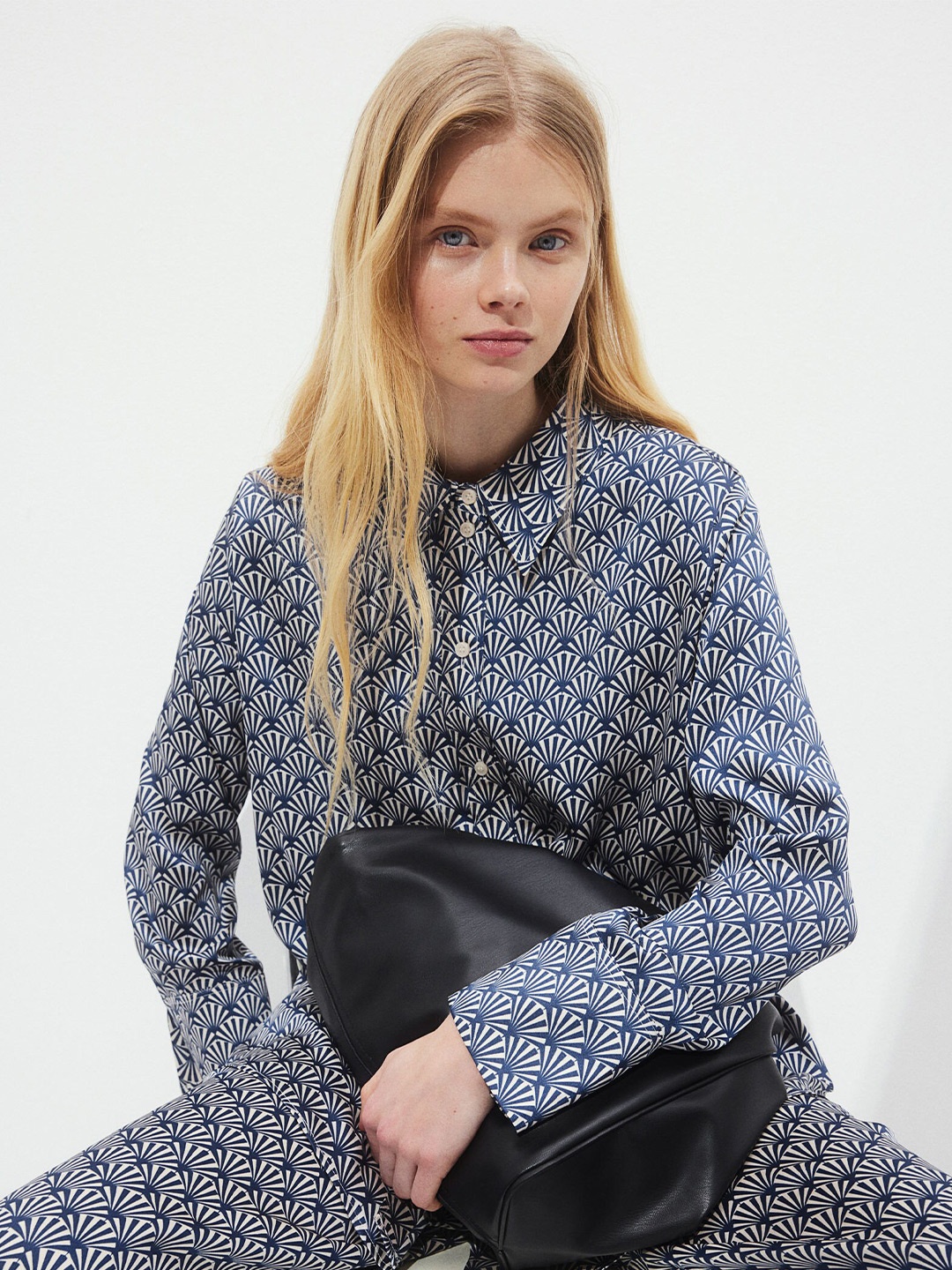 

H&M Women Shirt, Blue