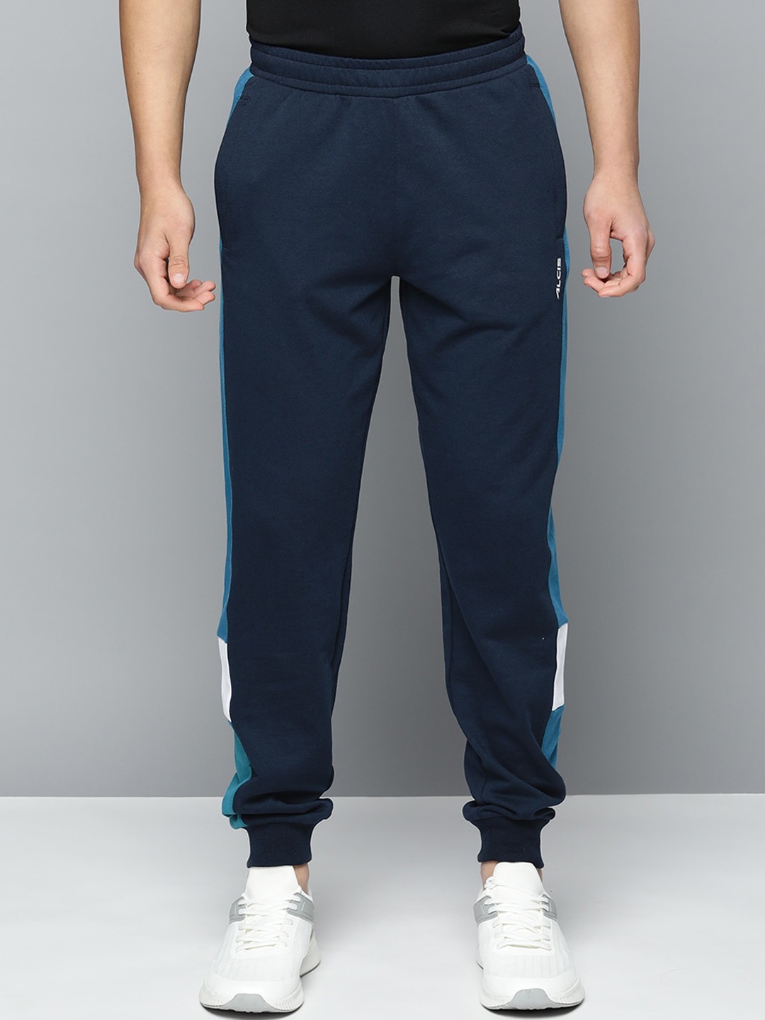 

Alcis Athleisure Men Slim-Fit Joggers, Blue