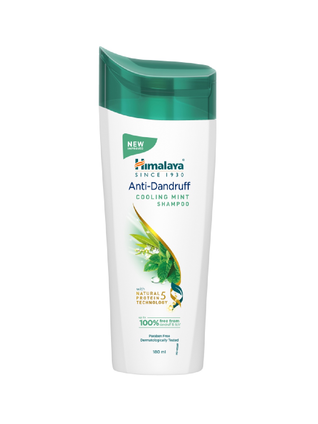 

Himalaya Anti-Dandruff Cooling Mint Shampoo With 5 Natural Protein Technology - 180ml, White