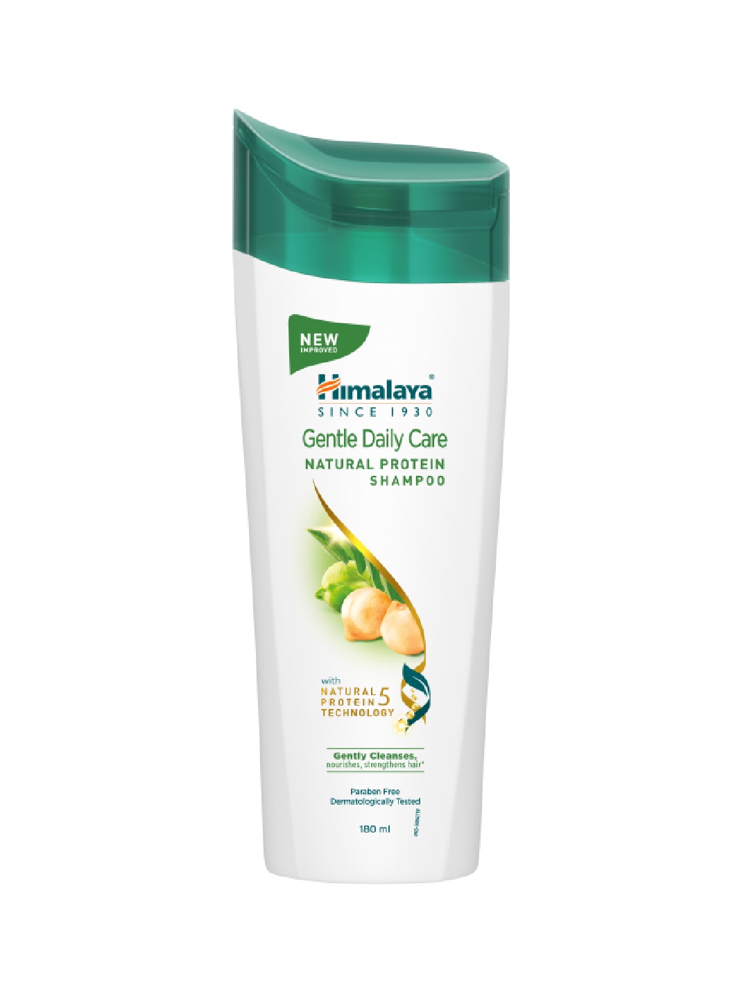 

Himalaya Gentle Daily Care Natural Protein Shampoo With Chickpea & Licorice - 180ml, Green