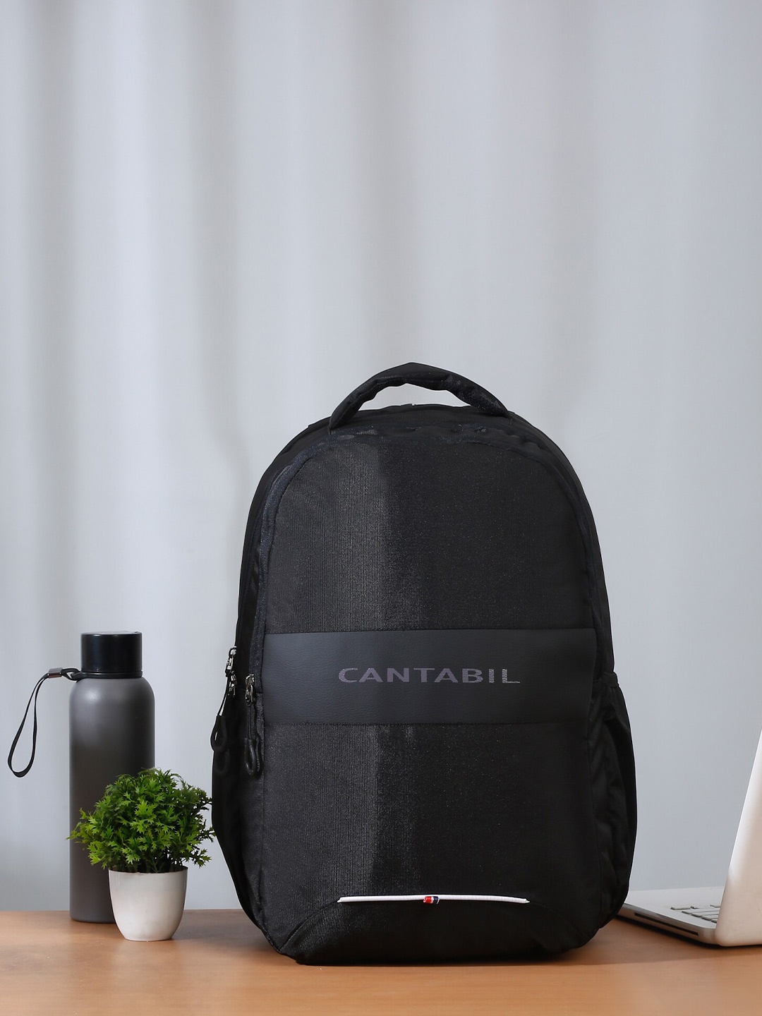 

Cantabil Unisex Laptop Bag, Black