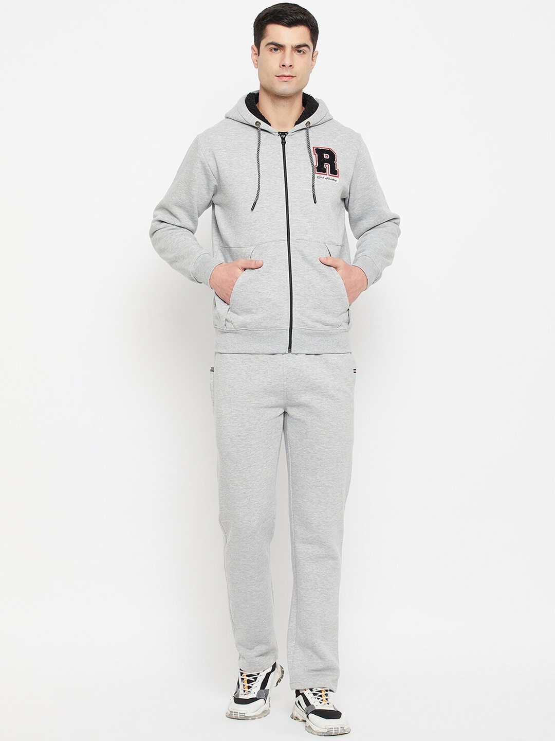 

Duke Hooded Long Sleeves Tracksuits, Grey melange