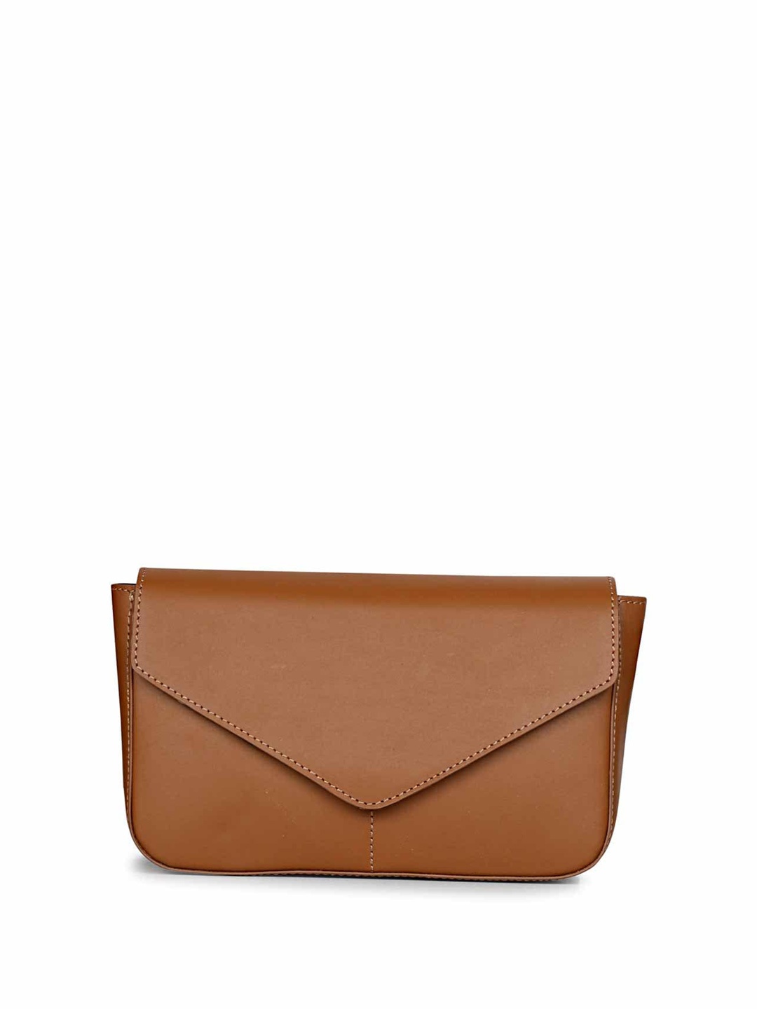 

Favore Leather Structured Sling Bag, Tan