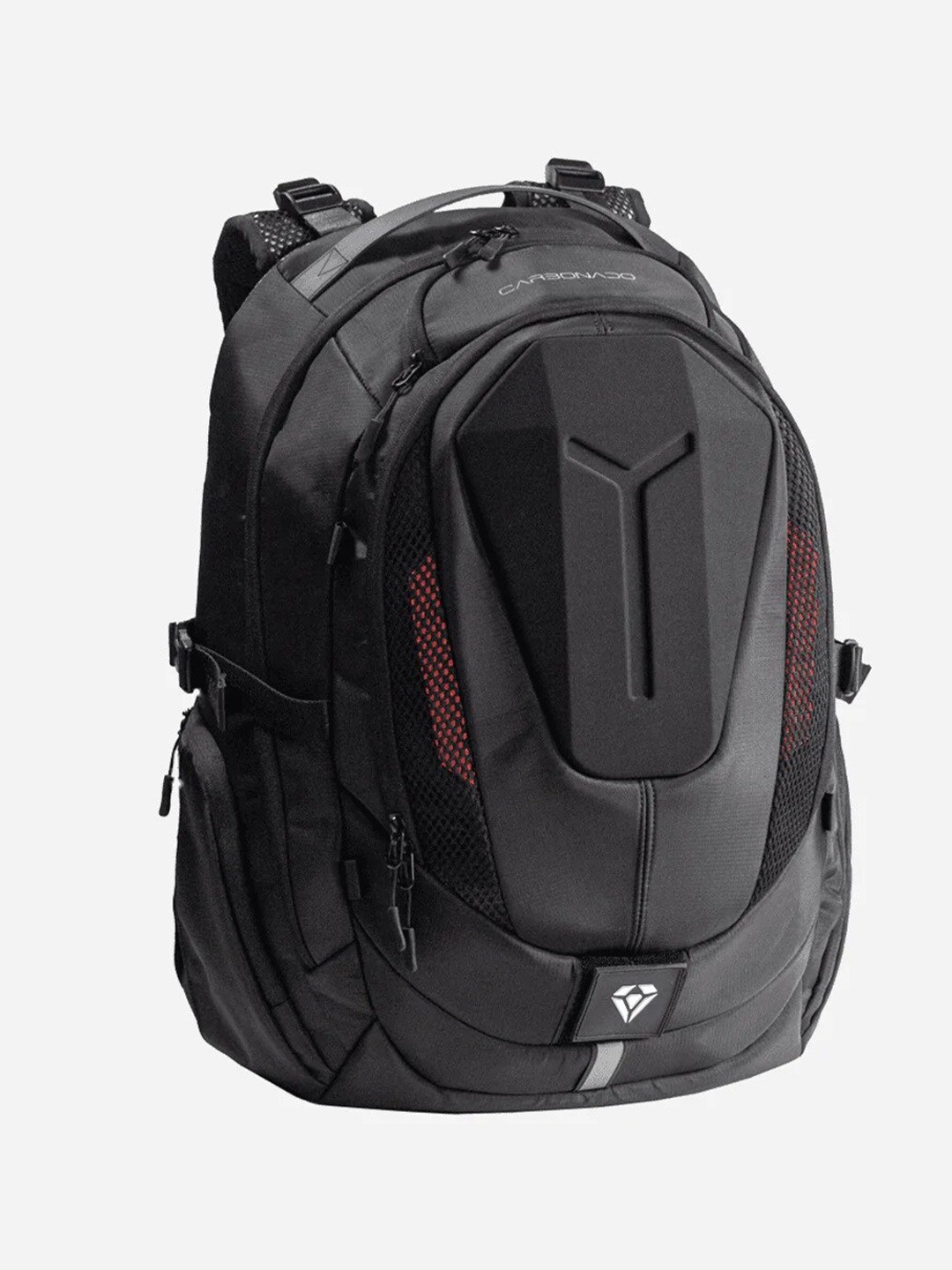 

Carbonado Unisex Backpack With USB Charging Port, Black