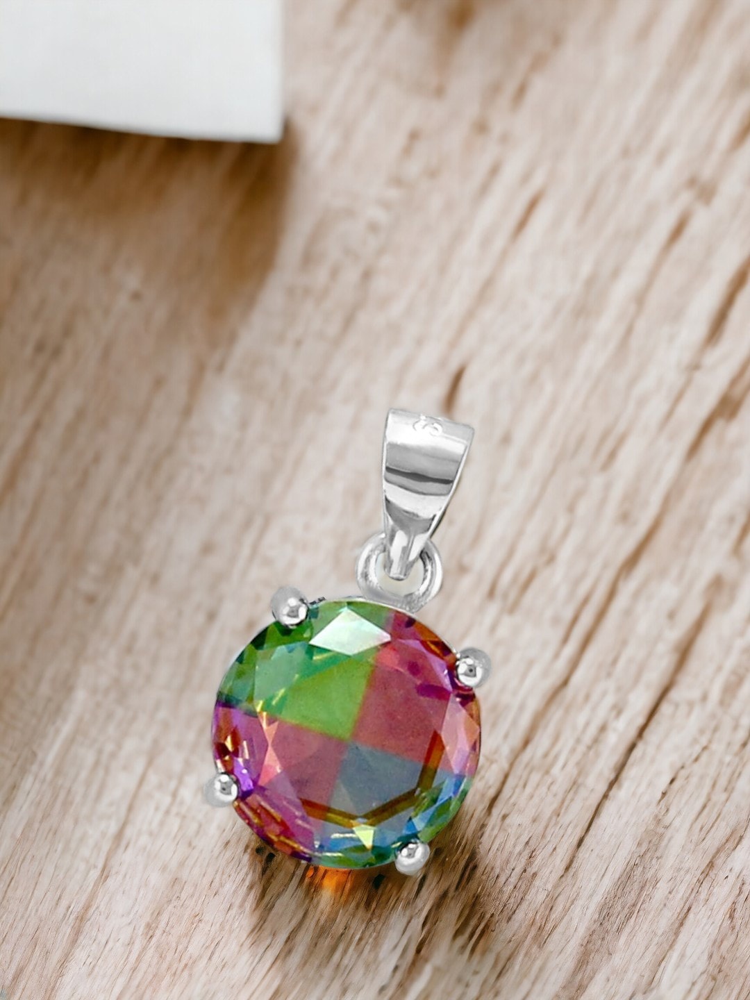 

Taraash 925 Sterling Silver Circular Pendant