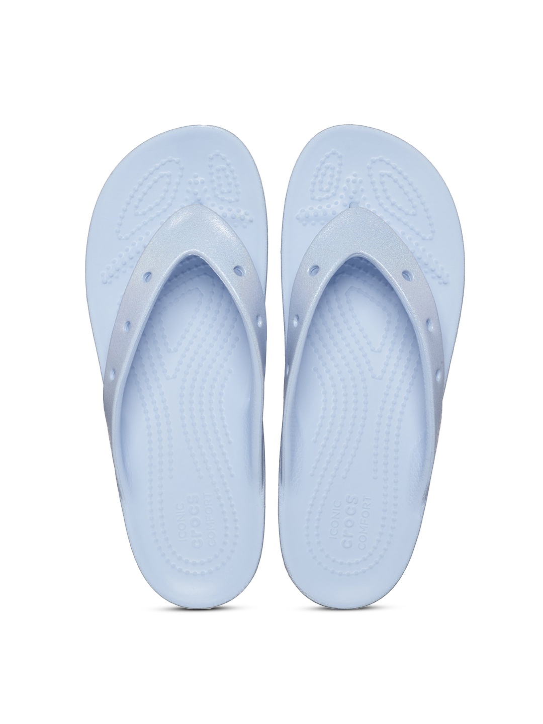 

Crocs Women Croslite Thong Flip-Flops, Blue