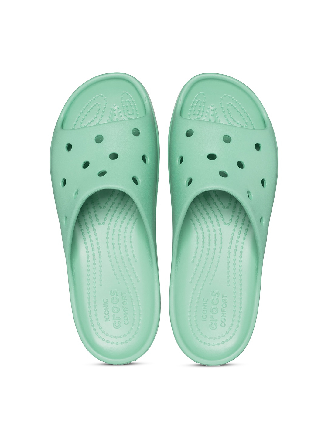 

Crocs Women Croslite Sliders, Green