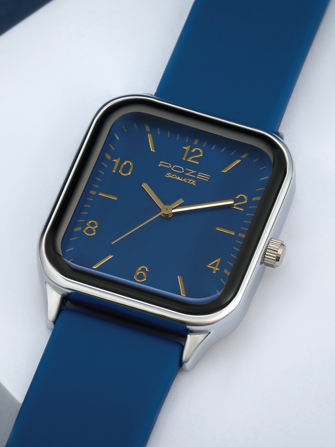 

Sonata Poze Men Analogue Watch SP70031SP02W, Blue