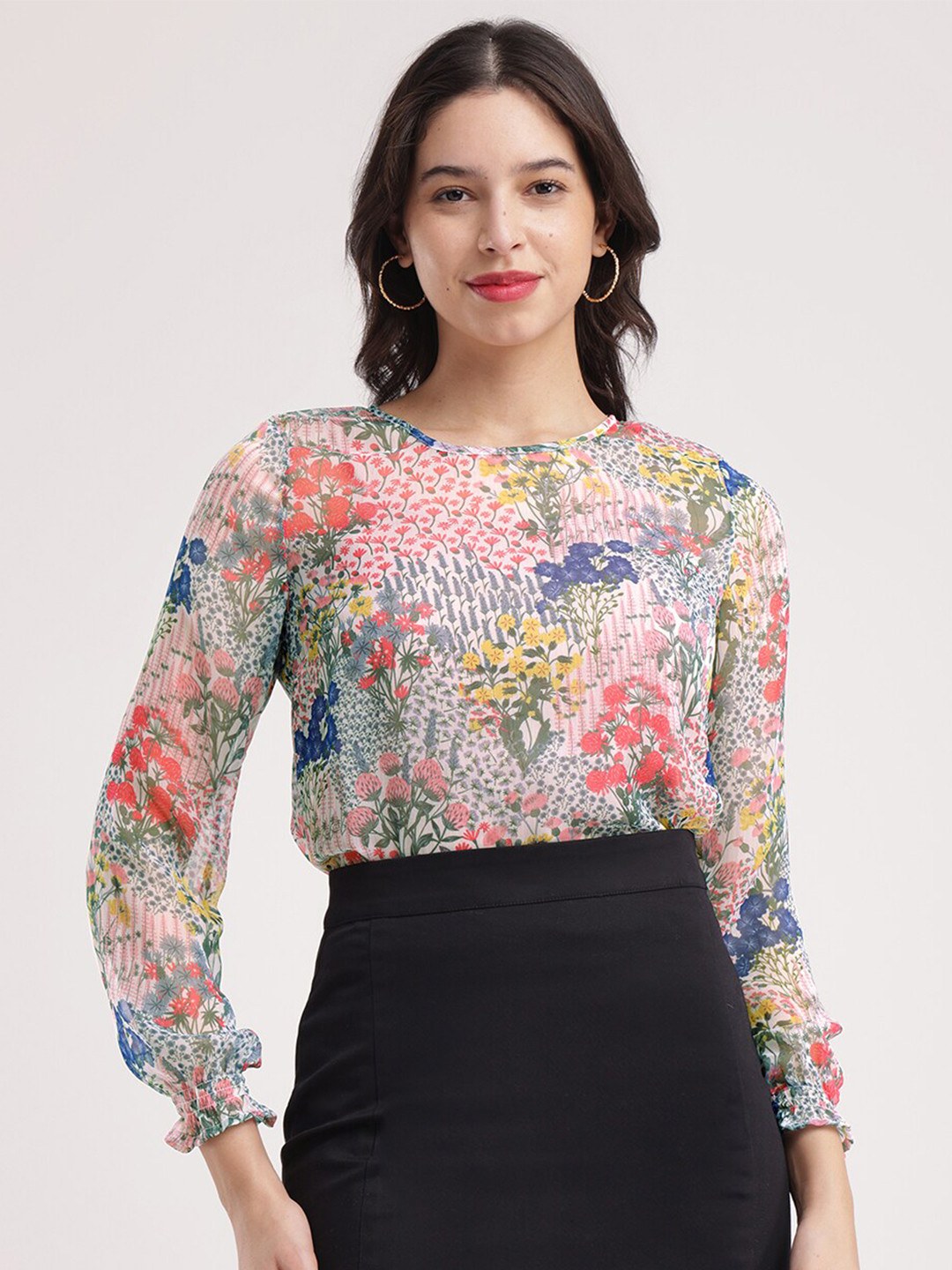 

FableStreet Floral Printed Top, Multi