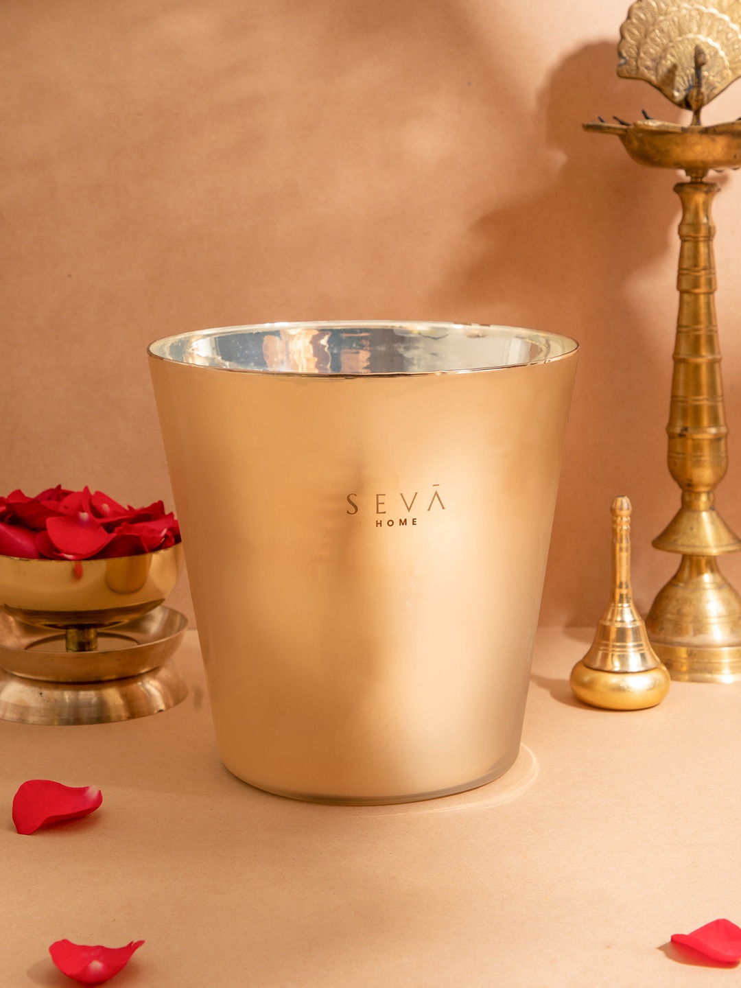 

Seva Home Avante Garde Scented Candle, Gold