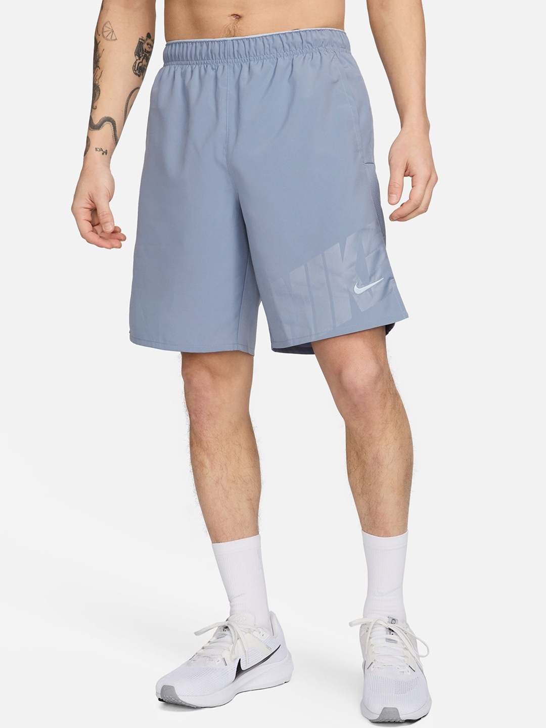 

Nike Challenger Men's Dri-FIT 23cm (approx.) Unlined Running Shorts, Grey