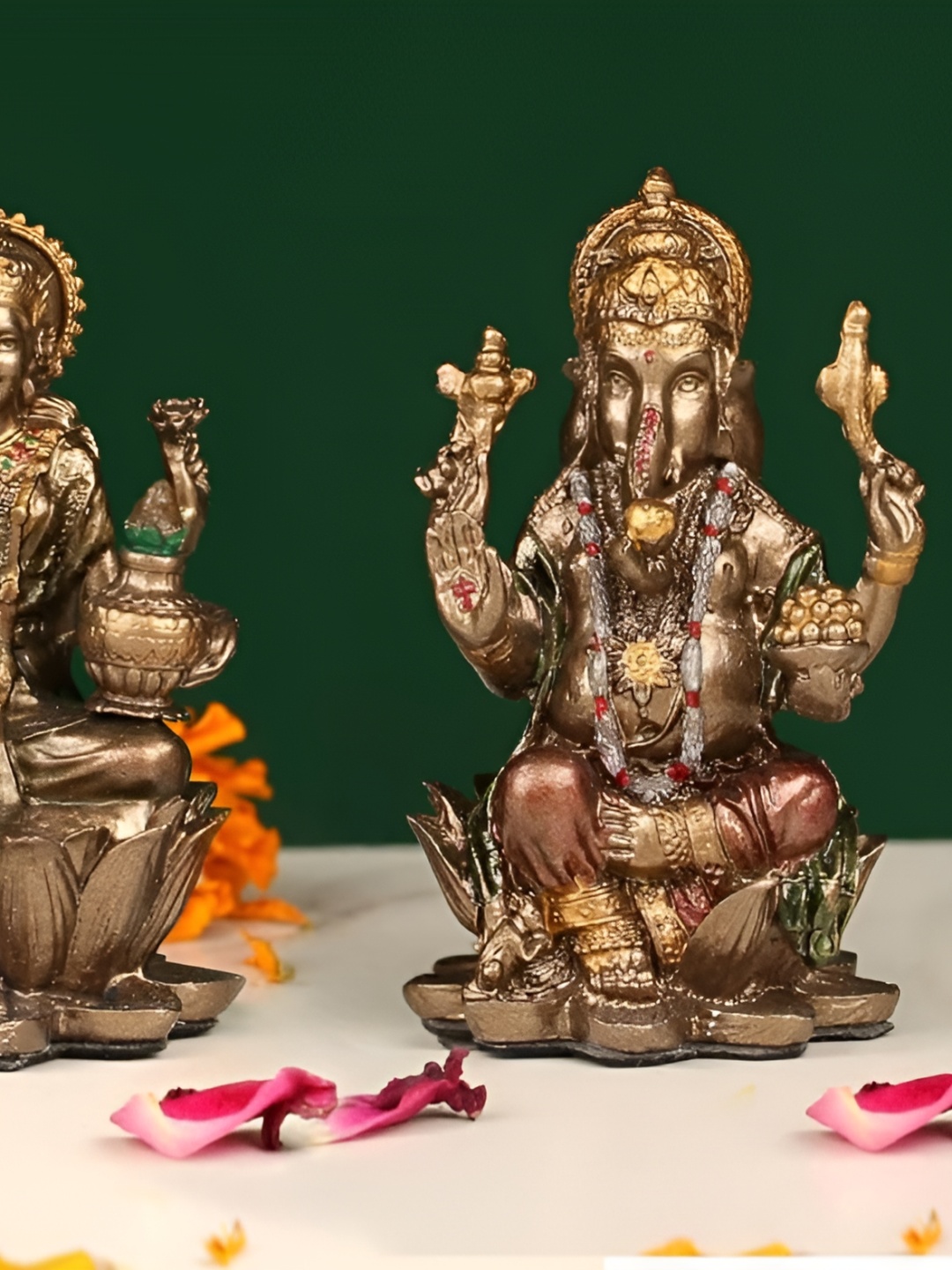 

INDICAST Copper-Toned Religious Idol Showpiece