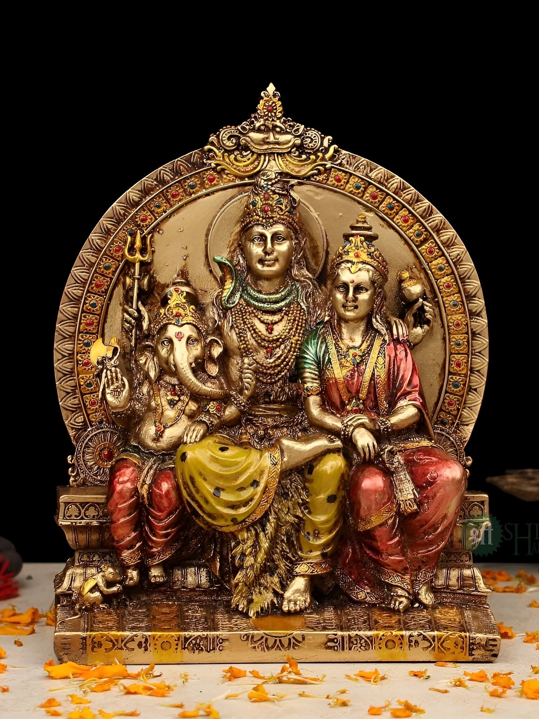 

INDICAST Copper-Toned Religious Idol Showpiece