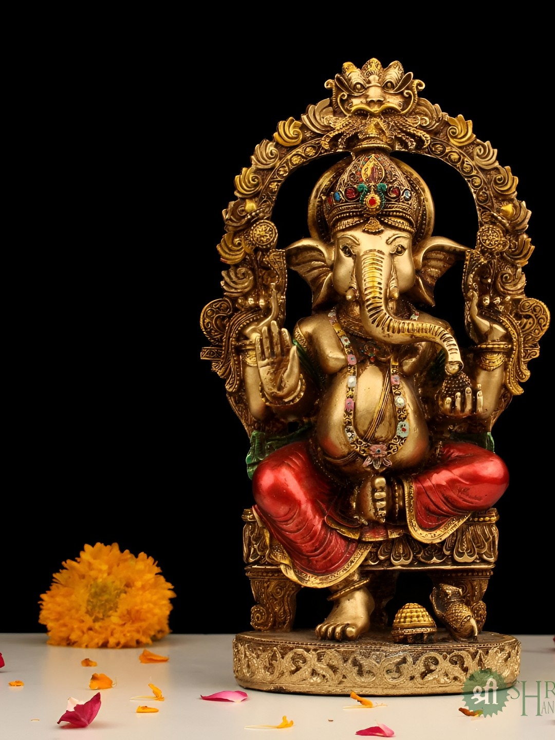 

INDICAST Copper-Toned Religious Idol Showpiece
