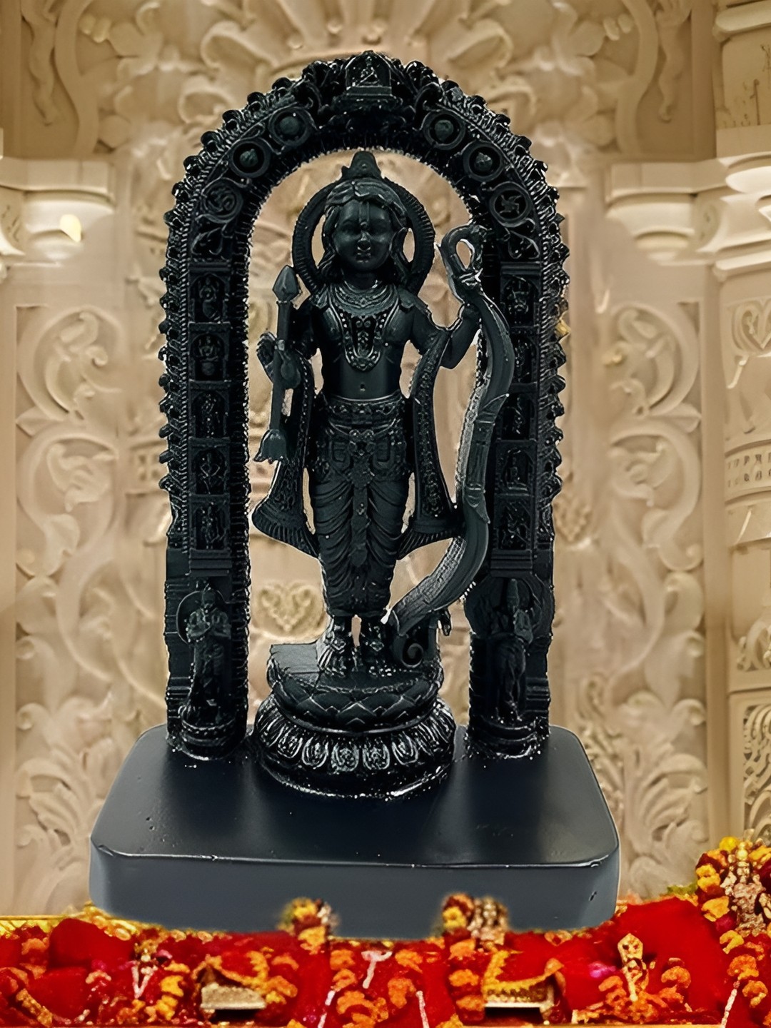 

CraftVatika Black Religious Idol Showpiece