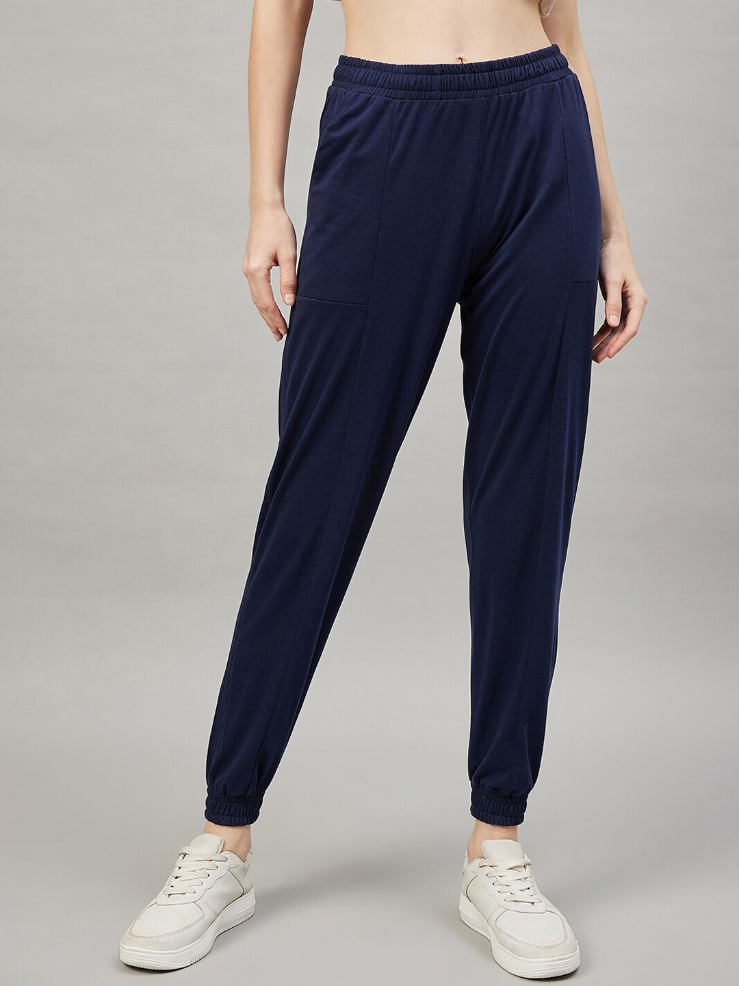 

FEMEA Slim Fit Cotton Jogger, Navy blue