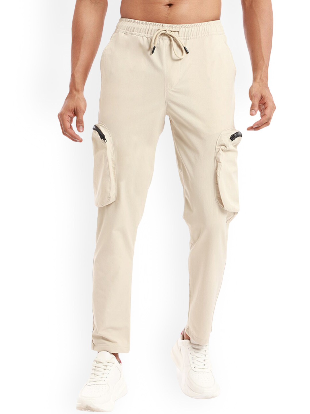 

Banana Club Antique Men Slim Fit Track Pant, White