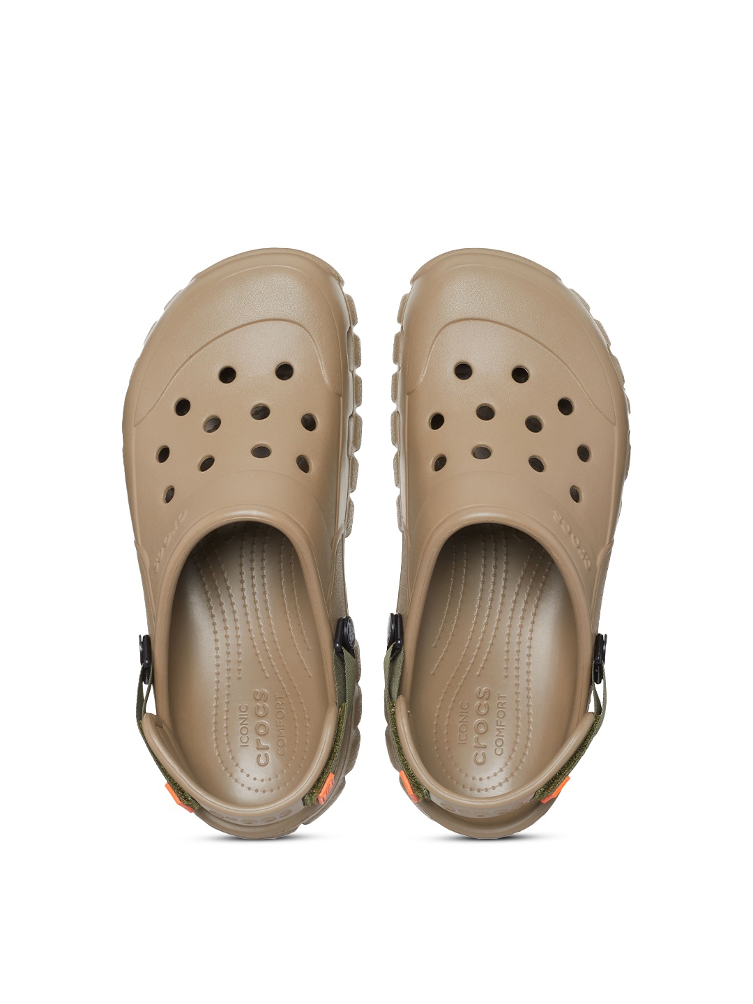 

Crocs Unisex Self Design Croslite Clogs, Khaki