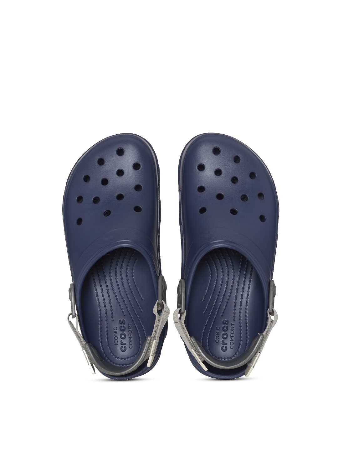 

Crocs Unisex Self Design Croslite Clogs, Navy blue