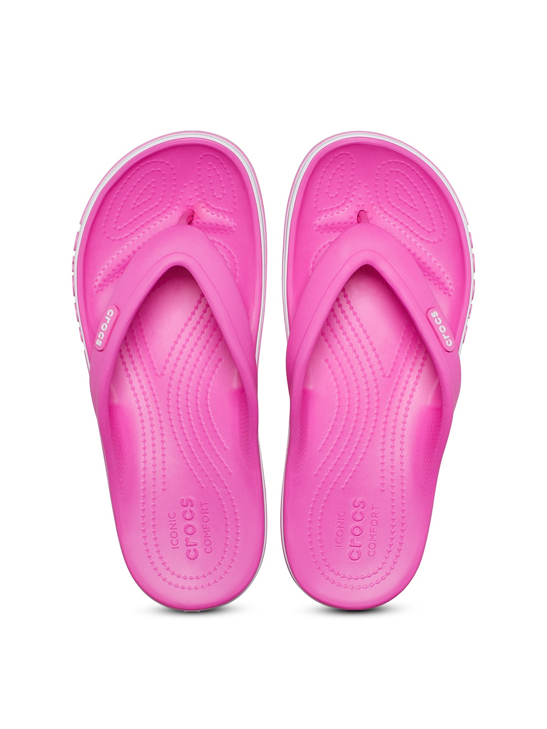 

Crocs Women Croslite Thong Flip-Flops, Pink