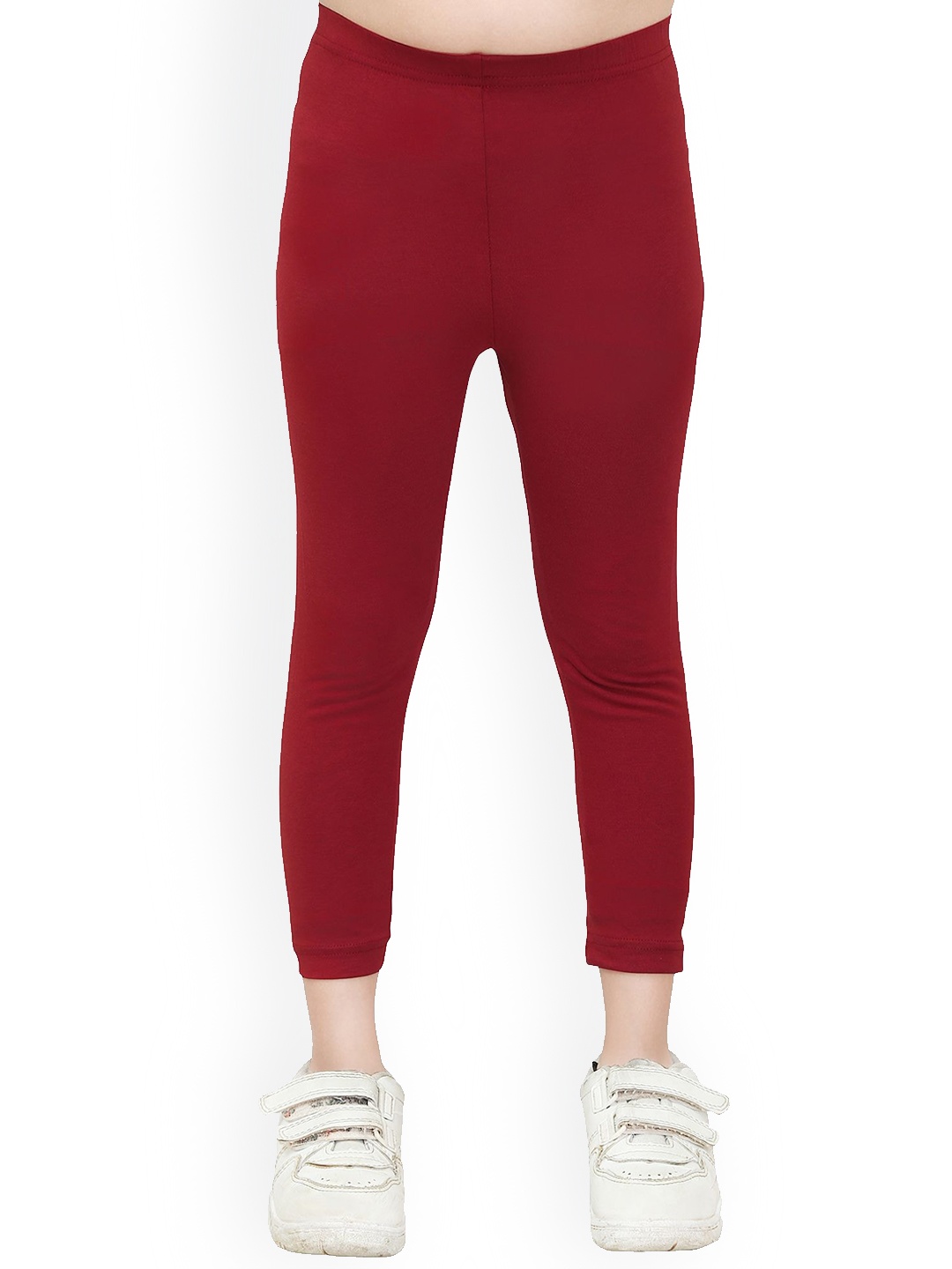 

ONE SKY Girls Ankle-Length Leggings, Maroon