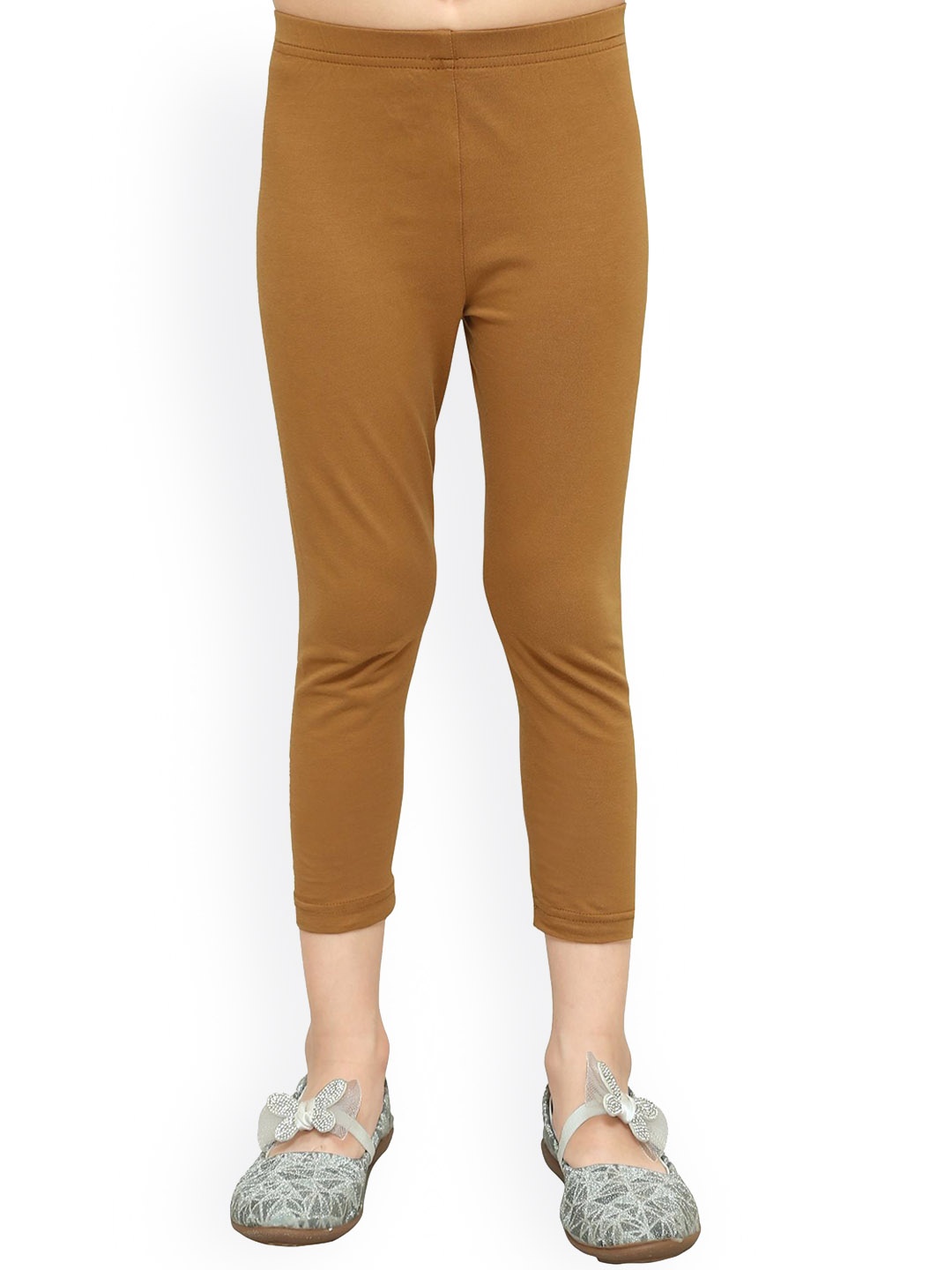 

ONE SKY Girls Ankle Length Leggings, Brown