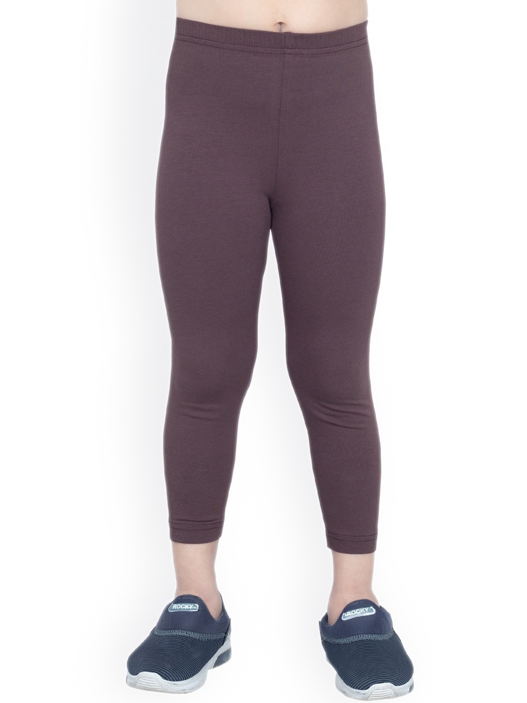 

ONE SKY Girls Ankle-Length Leggings, Brown