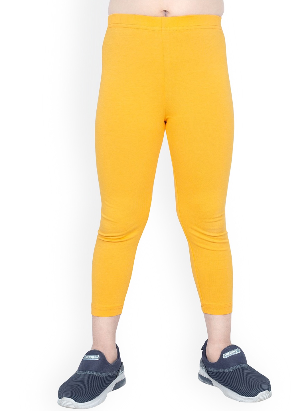 

ONE SKY Girls Ankle Length Leggings, Yellow