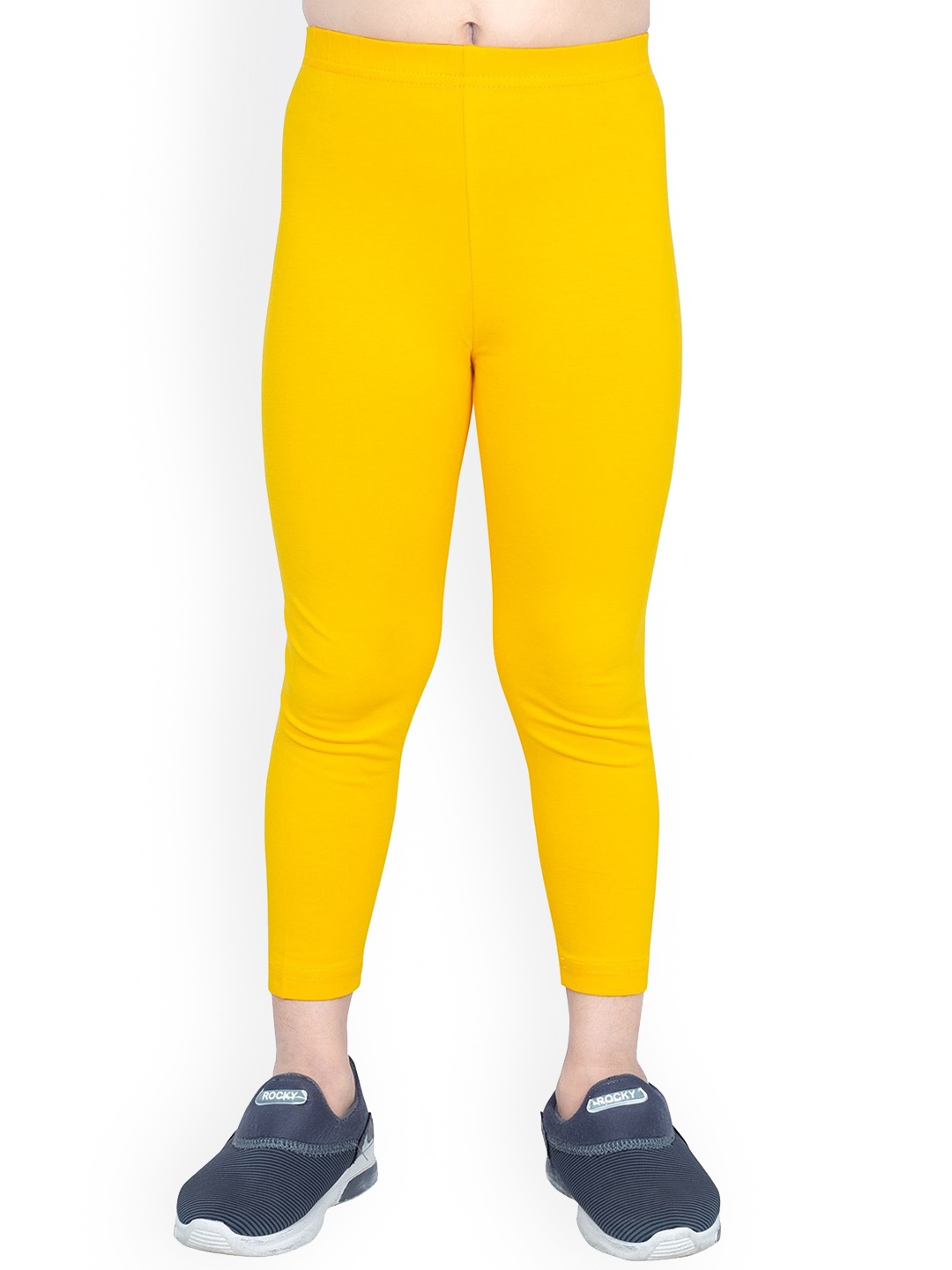 

ONE SKY Girls Ankle Length Leggings, Yellow