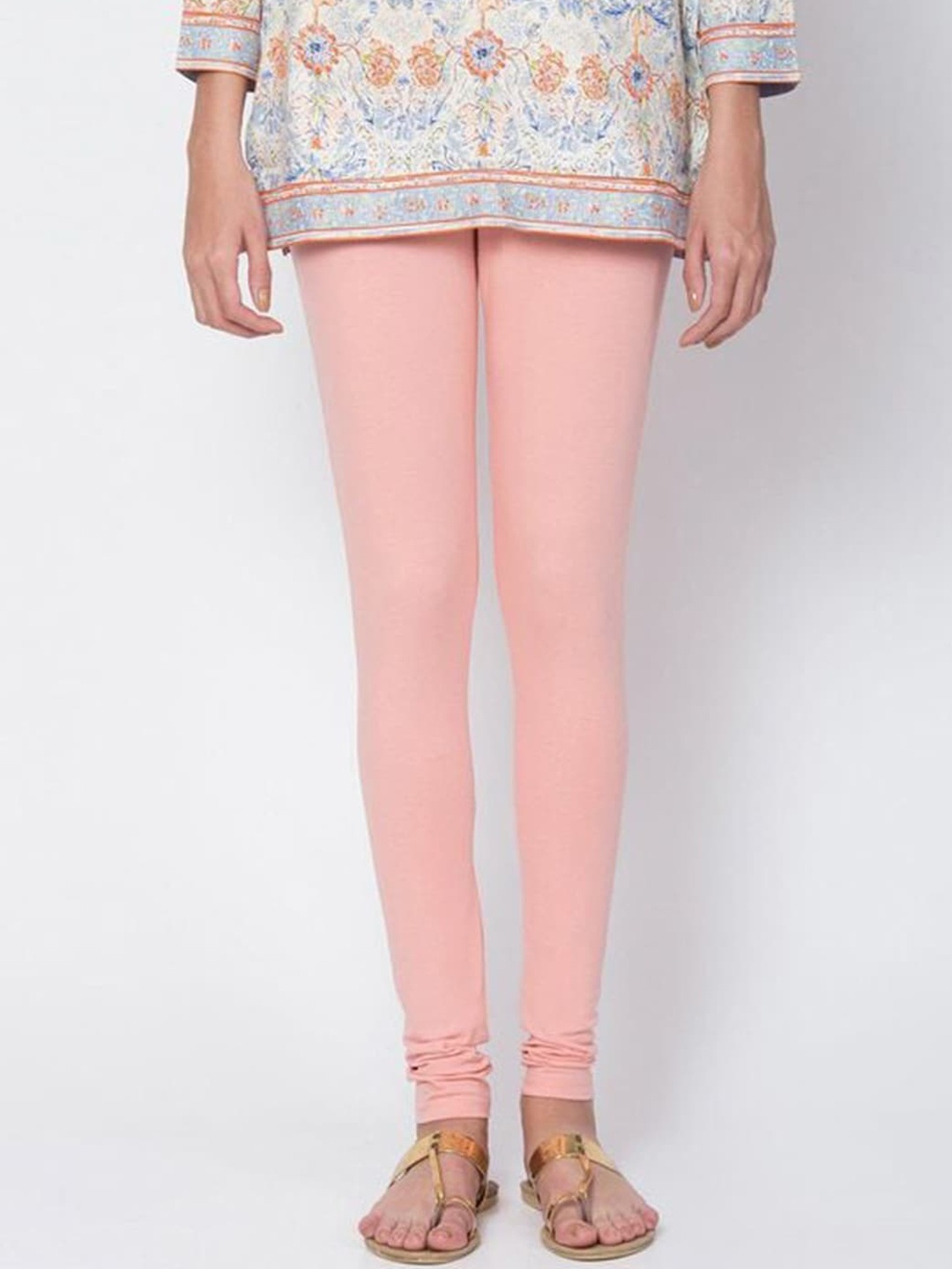 

Biba Churidar-Length Leggings, Pink