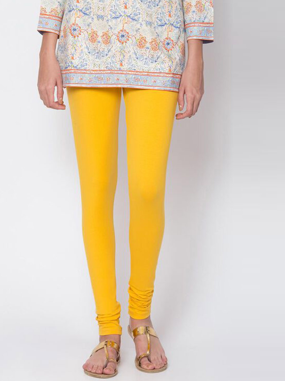 

Biba Churidar-Length Leggings, Yellow