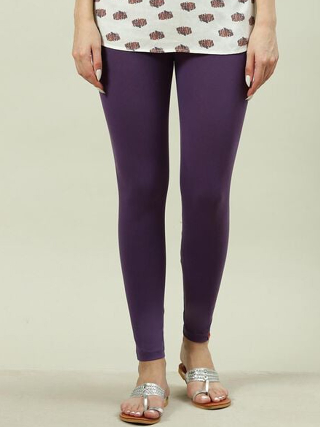 

Biba Ankle Length Leggings, Violet