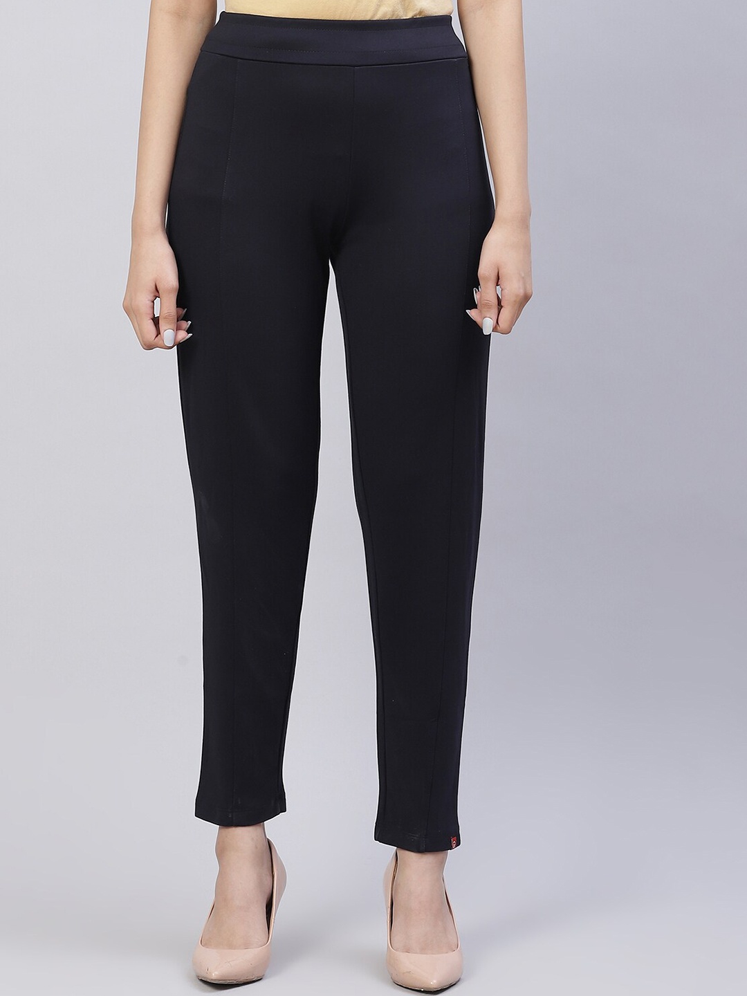 

Biba Ankle Length Leggings, Navy blue