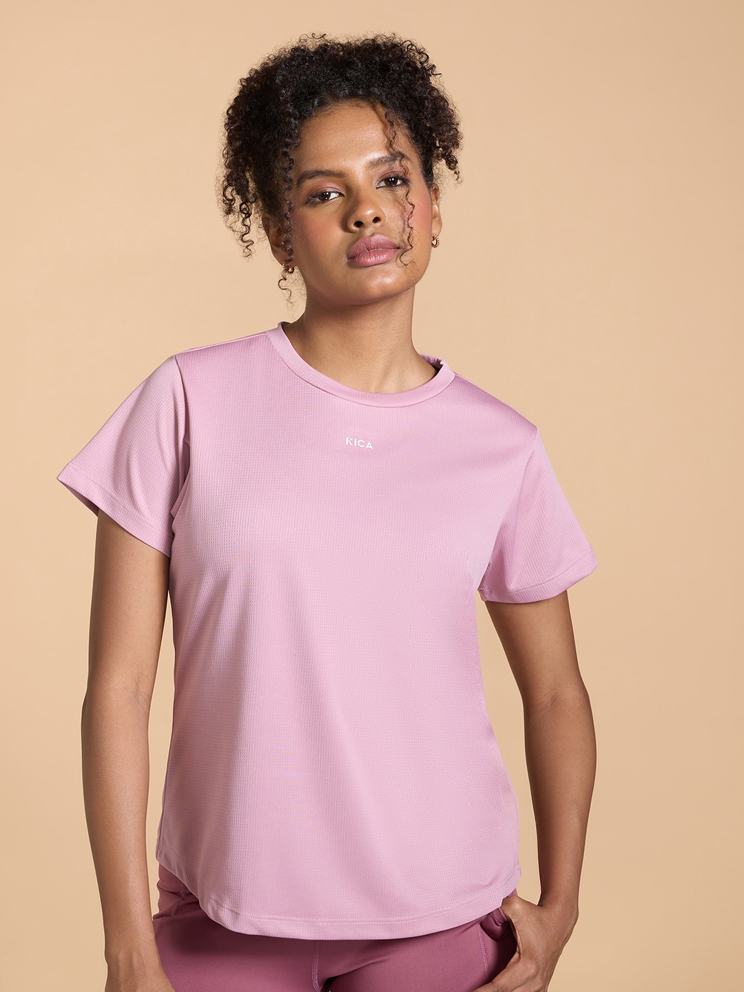 

KICA Fast-Drying Performance Top, Peach