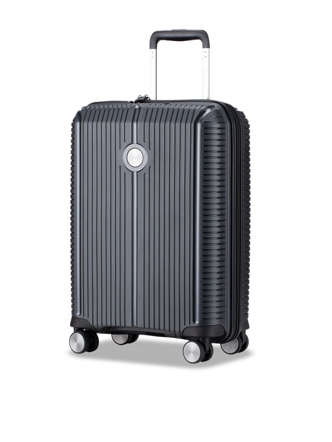 

VERAGE Rome Textured Hard Case Trolley Bag, Black