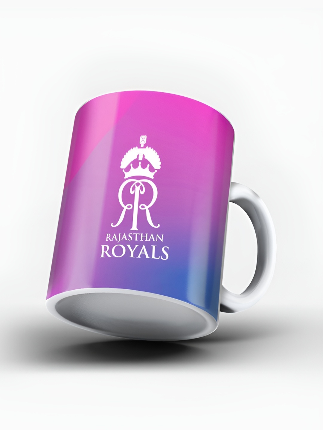 

FanCode Blue & White Rajasthan Royals Printed Ceramic Matte Mug