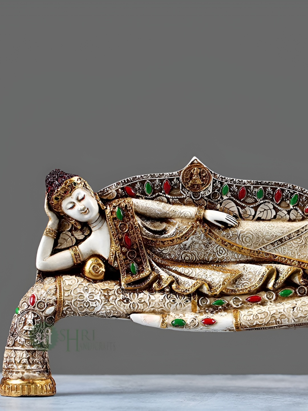 

INDICAST White Religious Idol Showpiece