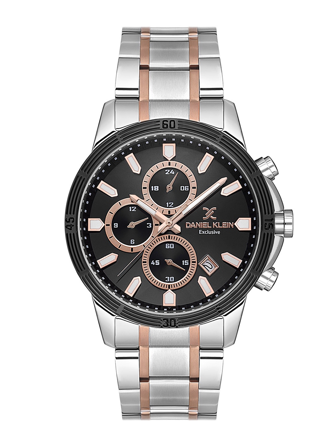 

Daniel Klein Exclusive Men Bracelet Style Straps Analogue Watch DK.1.13644-4, Black