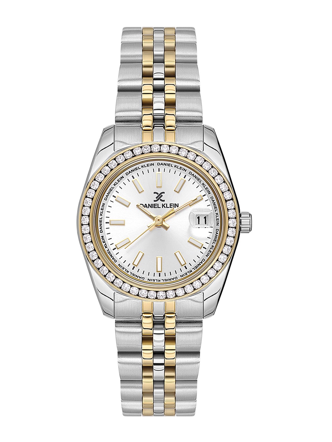 

Daniel Klein Premium Women Wrap Around Straps Analogue Watch DK.1.13589-5, Silver
